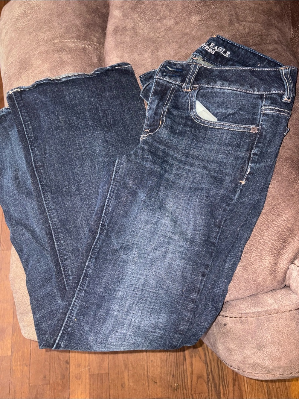 American Eagle Outfitters Dark Wash Boot Cut Jeans